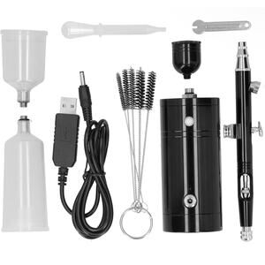 Portable Cordless Airbrush Kit With Compressor, Beauty & Nail Art, NWT
